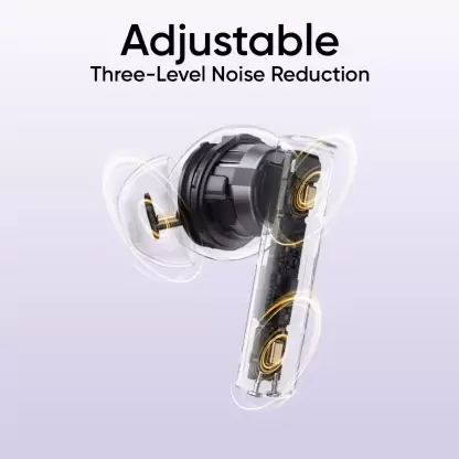 realme Buds T310 with 12.4mm Driver, 46dB ANC, Spatial Audio and upto 40 hours Playback Bluetooth (Monet Purple, True Wireless)_3